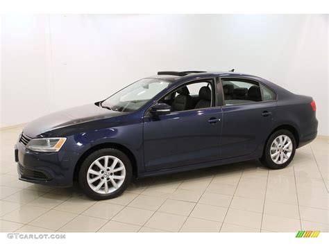 2011 Tempest Blue Metallic Volkswagen Jetta Se Sedan 119263753 Photo