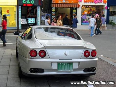 Ferrari 575M Spotted In Seoul South Korea On 03 20 2005