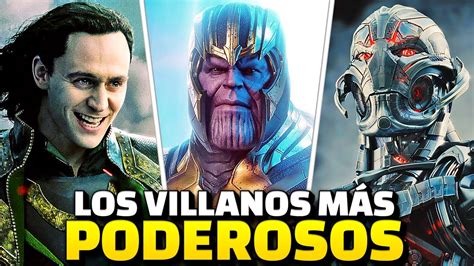 Los 15 Villanos Más PODEROSOS del Universo Cinematográfico de MARVEL