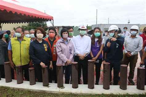 視察橋頭典寶溪d區滯洪池 陳其邁：市府全力整備防汛量能 踏實解決市民朋友困擾