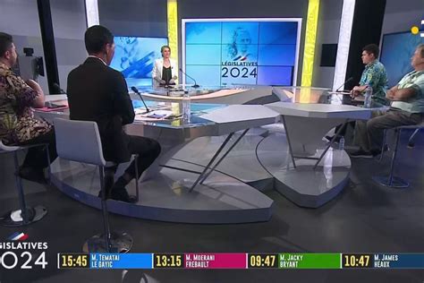 Législatives 2024 en Polynésie les temps forts du débat entre les