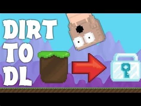 FIRST WL Growtopia Dirt To Dl Episode 5 YouTube