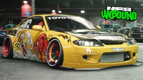 Need For Speed Unbound Nissan Silvia S15 Spec R Aero Customization