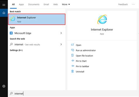 How To Open Internet Explorer On Windows 10 4 Ways Minitool