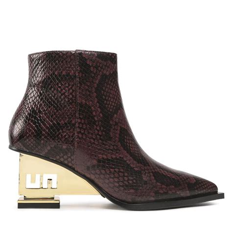 Stivaletti United Nude Un Bootie Mid 10691750143 Bordeaux Escarpe It