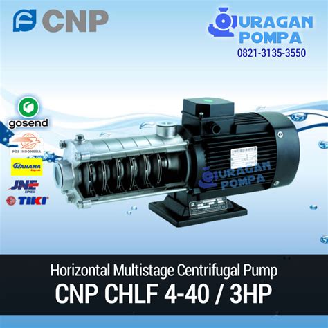 Jual Pompa Booster Pump Cnp Chlf Phase Stainless Stell Hp