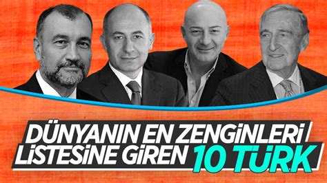 Forbes Türkiye nin en zengin 10 kişisini açıkladı