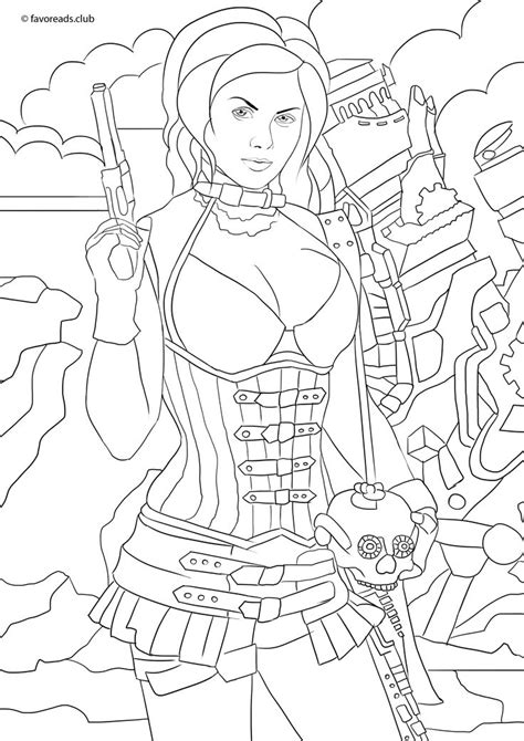 Pin By Katja Hyv Nen On Coloring Adult Coloring Designs Steampunk