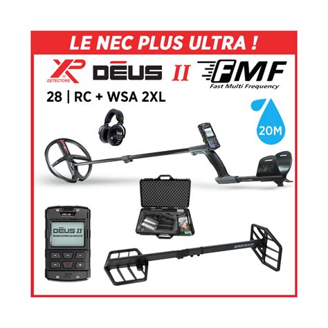 D Tecteur Xp Deus Fmf Rc Pack Grande Profondeur Xtrem Hunter