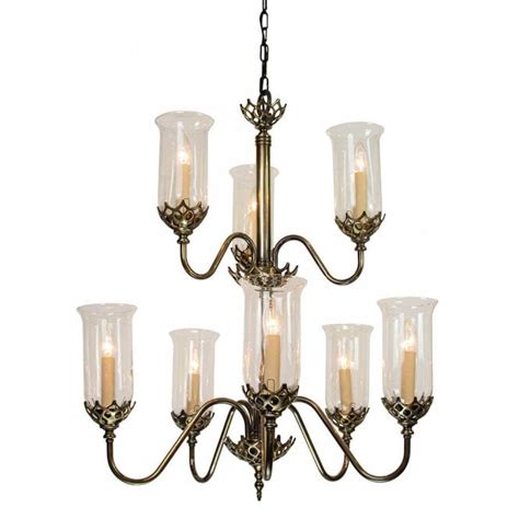 Large Gothic Light Antique Chandelier For High Ceilings