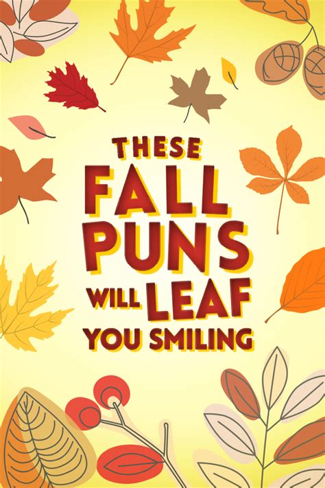 Fall puns – Artofit