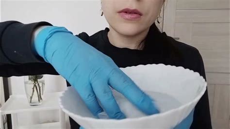 Asmr Facial Skin Care Face Mask With White Clay Unintelligible