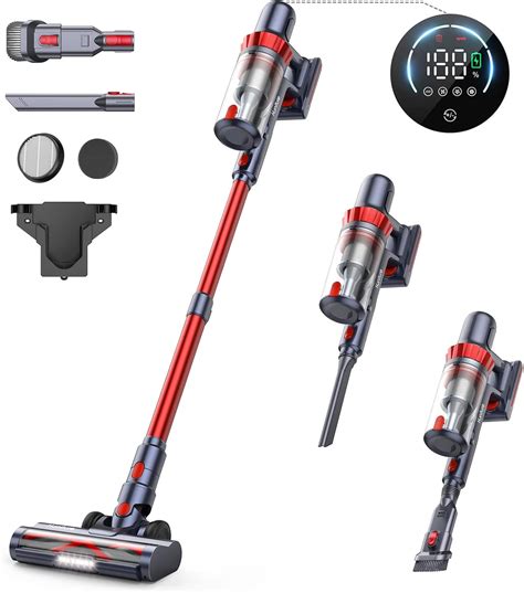 Cordless Vacuum Cleaner W Kpa Powerful Cordless Electric Mop With