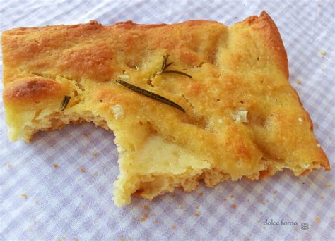 Focaccia Con La Farina Di Ceci Dolce Forno