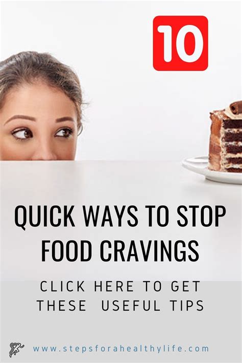 10 QUICK WAYS TO STOP FOOD CRAVINGS Food Cravings Nutrition