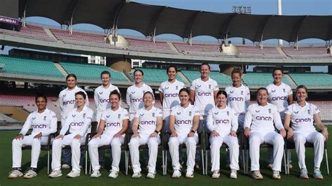 England players pose for a photograph ahead of the one-off Test against India | ESPNcricinfo.com