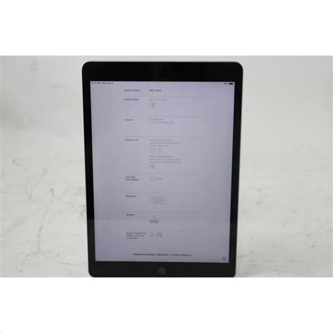 Apple Ipad 9th Gen 256gb Wi Fi Only Locked To Owner Sold For Parts Only Property Room