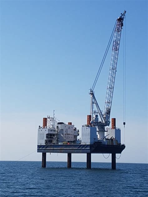 JB 119 West Cumbria Mining Jack Up Barge