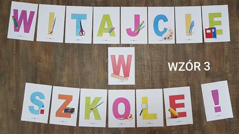 WITAJCIE wzór 3 Niezbędnik Nauczycie