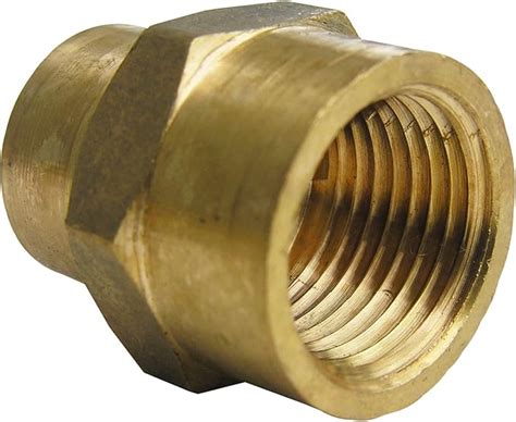 Lasco 17 9273 3 8 Inch Female Pipe Thread By 1 8 Inch Female Pipe Thread Brass Bell