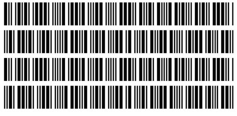Code 3 Of 9 Barcode Font Font