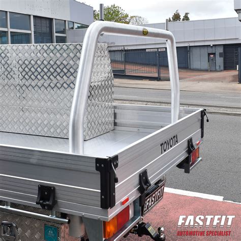 Fastfit Rear Ladder Rack Mill Finish W Flush Floor Mount To Suit To