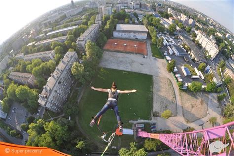 Skok na bungee Kraków bungee jumping Super Prezenty