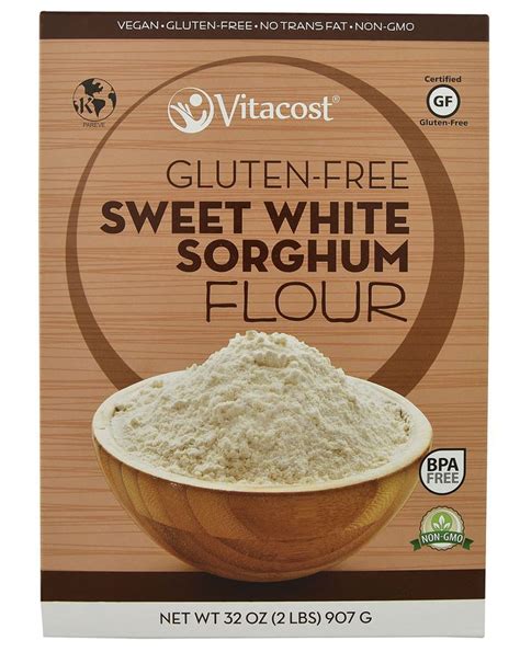 Vitacost Sweet White Sorghum Flour Non Gmo And Gluten Free Oz