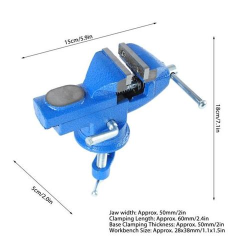 HEG pince d étau d établi d établi robuste mchoire de 50mm haute