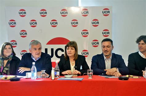 Patricia Bullrich fue recibida por Gerardo Morales en el Comité