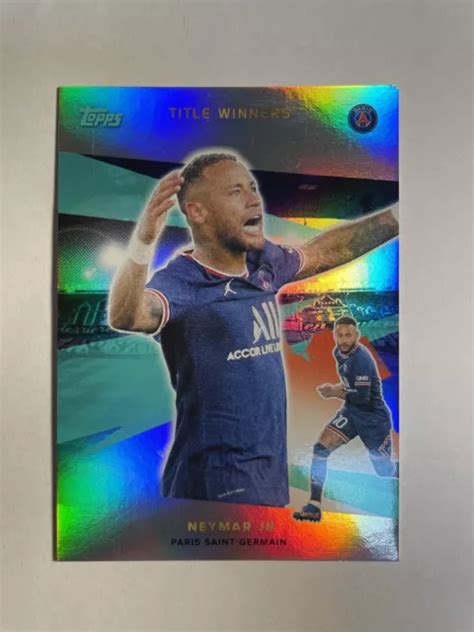 Set Squadra Topps Psg Neymar Jr 40 Numerato 3175 Paris Saint Germain Eur 100 Picclick It