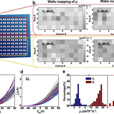 Characterization Of Homogeneity For Our 1l And 2l Mos2 Films A