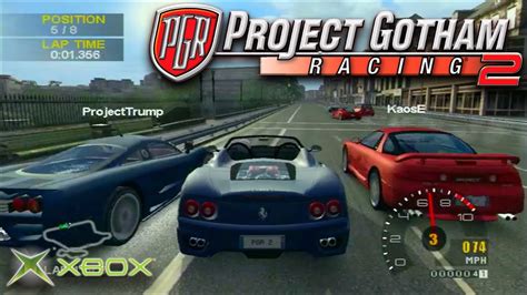 Project Gotham Racing 2 Multiplayer Street Race Original Xbox Game