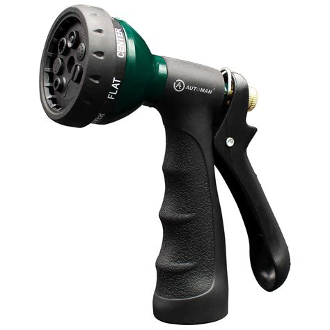 Snapklik Automan Garden Hose Nozzle Metal Water Spray Nozzle