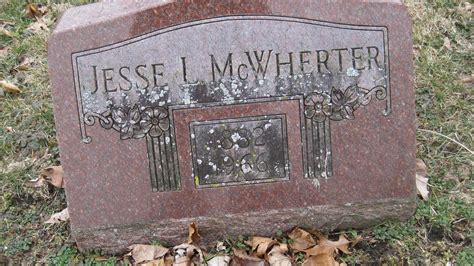 Jessie Leroy McWherter 1882 1966 Find A Grave Memorial