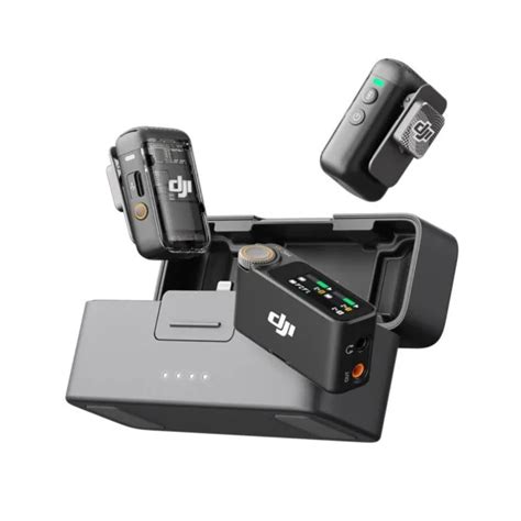 DJI MIC 2 Wireless Microphone Dual Transmitter Set With Charging Case