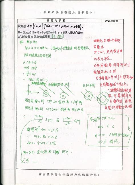 狀元筆記：衡水中學理科學霸高中數學筆記 每日頭條