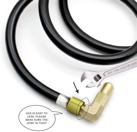 Mcampas 5ft Low Pressure Propane Regulator With Hoseqcc1 Type Propane Replacement Universal Gas