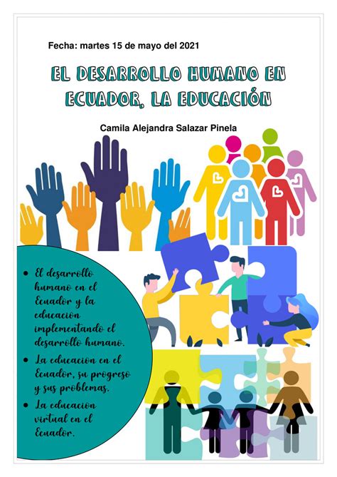 El desarrollo humano - la educación Salazar Camila 10A by Camila ...