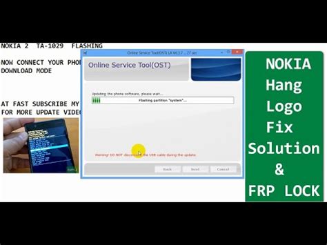 Nokia Ta Flashing Ost Tools And Frp Unlock Youtube