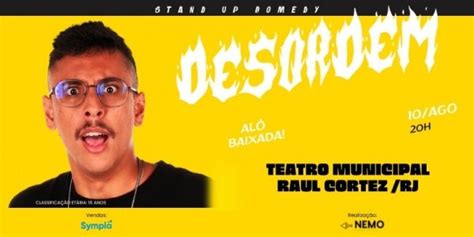 Desordem Stand Up Comedy Matheus Mad Em Duque De Caxias Sympla