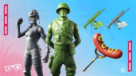 14 Days Of Summer Day 2 Fortnite Item Shop New Toy Soldier Skin Set