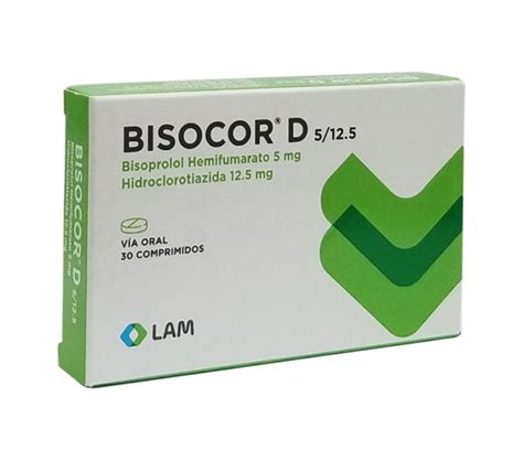 Bisocor D 5 12 5Mg Comprimidos FarmaciaRD