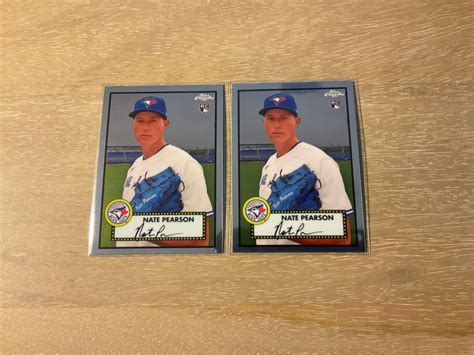 Topps Chrome Platinum Anniversary Nate Pearson Card Rookie Lot