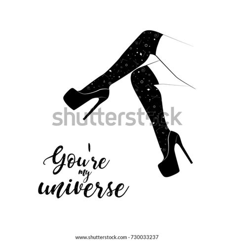 Vector Woman Legs High Heels Stiletto Vector De Stock Libre De Regalías 730033237 Shutterstock