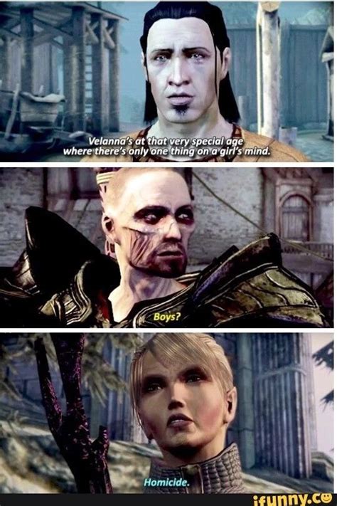 Pin By Karlye Krueger On Geeky Haven Dragon Age Funny Dragon Age