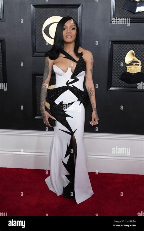 GloRilla Arrives At The 65th Annual Grammy Awards On Sunday Feb 5