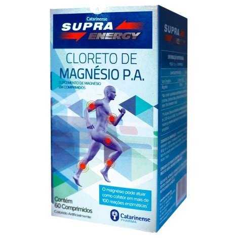 Cloreto Magn Sio P A Dimag Supra Energy Ossos Dores Articulares