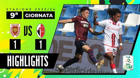 Reggiana Vs Bari 1 1 Ennesimo Pari Per Il Bari HIGHLIGHTS SERIE BKT