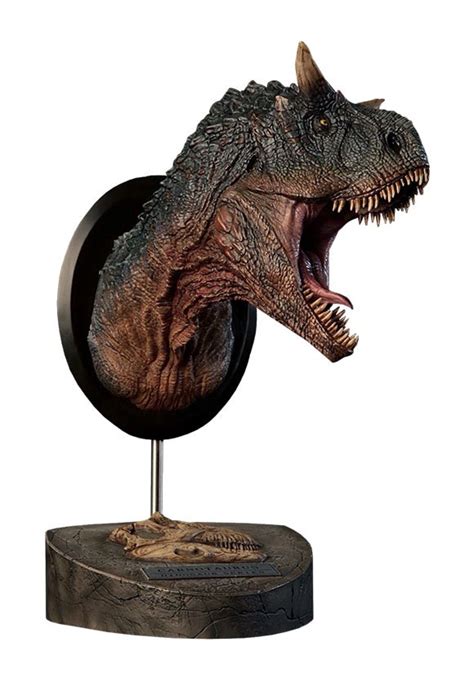 Paleontology World Museum Collection Series Buste Carnotaurus Green Ver